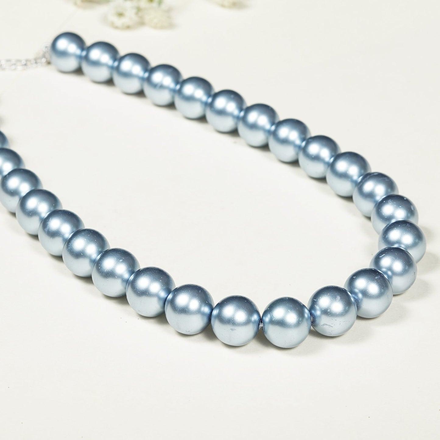 Blue Grey Necklace