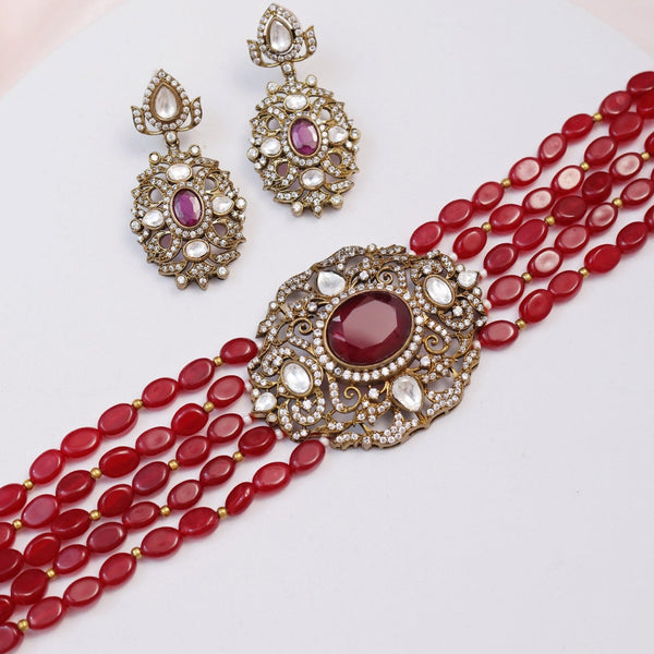 Aarna Choker Necklace Set