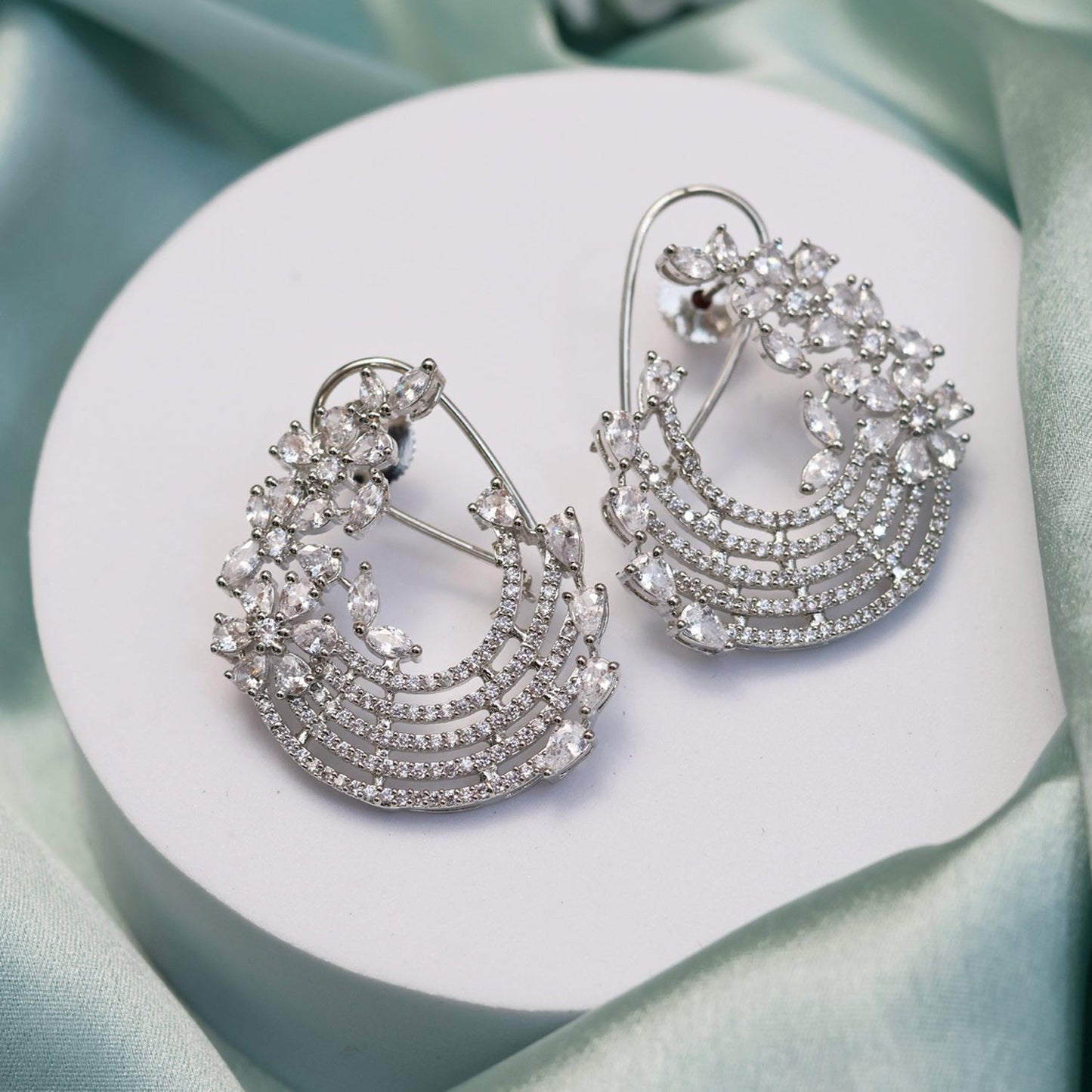 Alma Zirconia Earrings