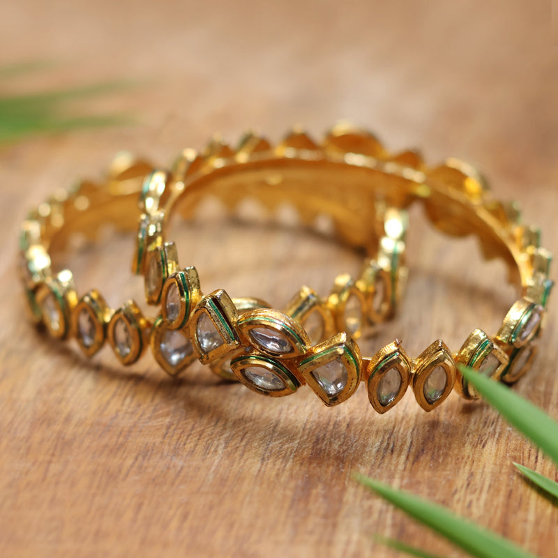 Traditional Kundan Bangles