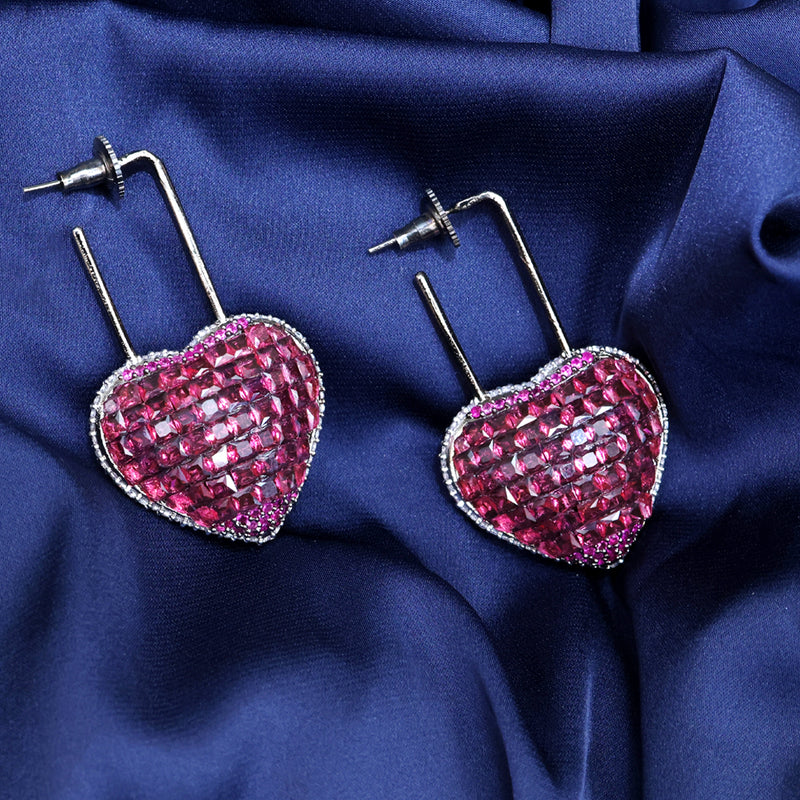 Selene Heart Shaped Earrings