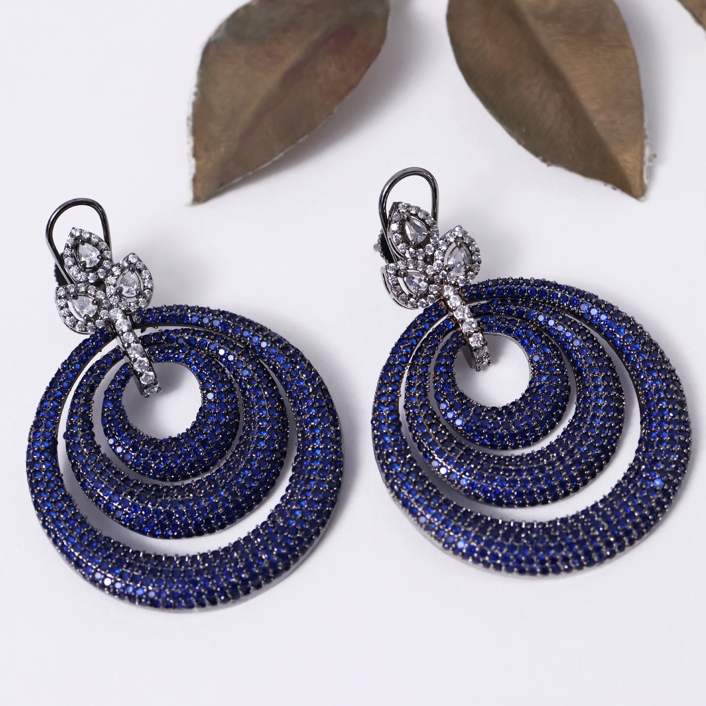 Juhee Blue Stone Earrings