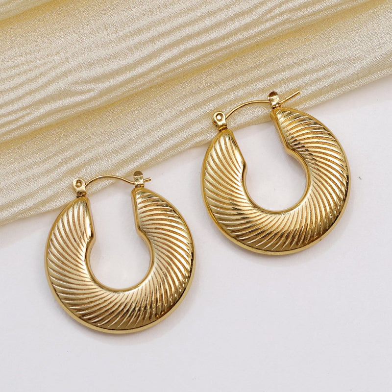 Laila Hoop Earrings