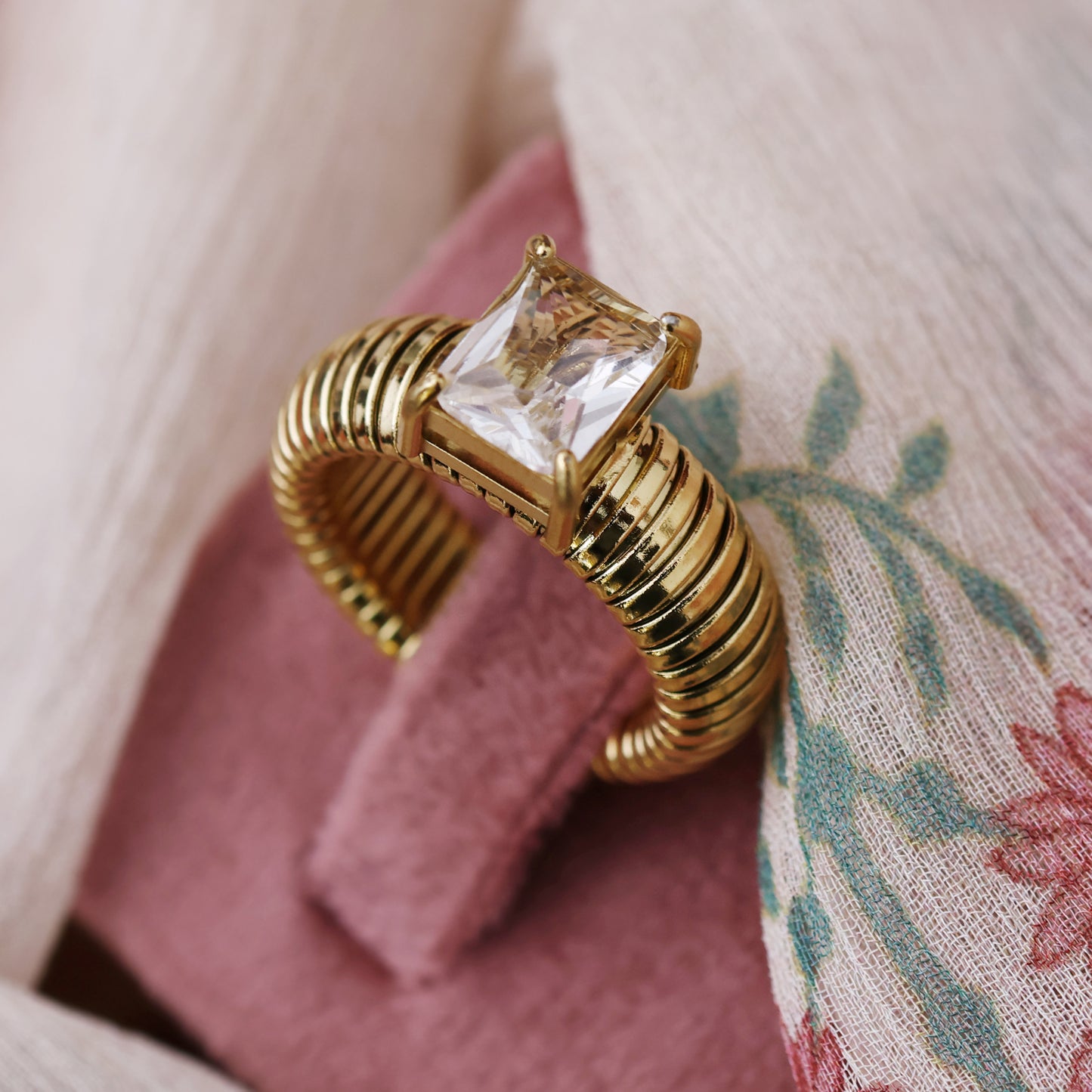 Dainty Gold Plated Ring