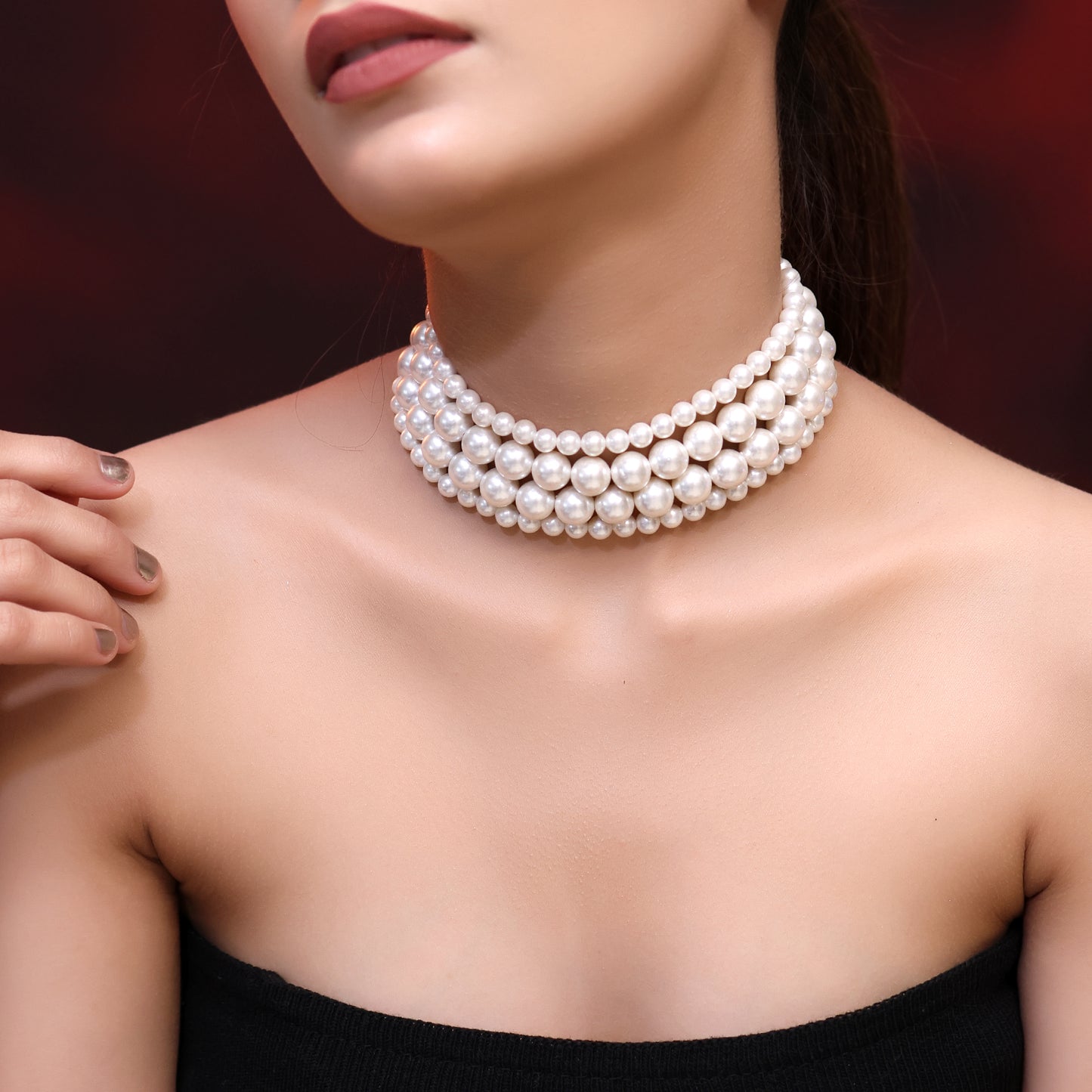 Pearl Choker Necklace