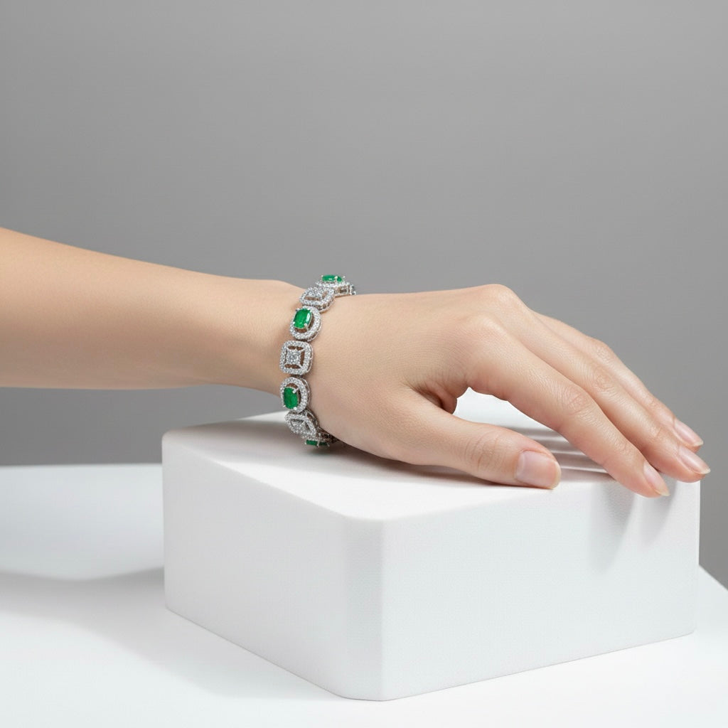 Azura AD Tennis Bracelet