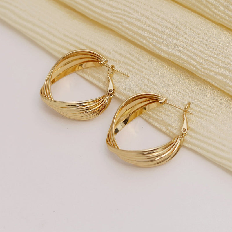 Glory Hoop Earrings