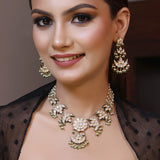 Zarine Kundan Choker Necklace Set