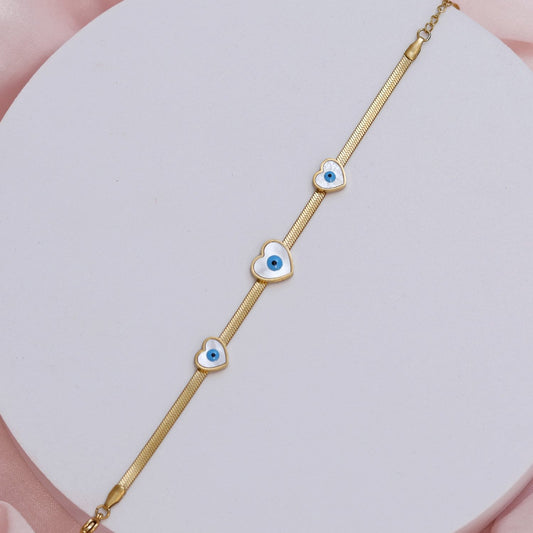 Evil Eye Tennis Bracelet