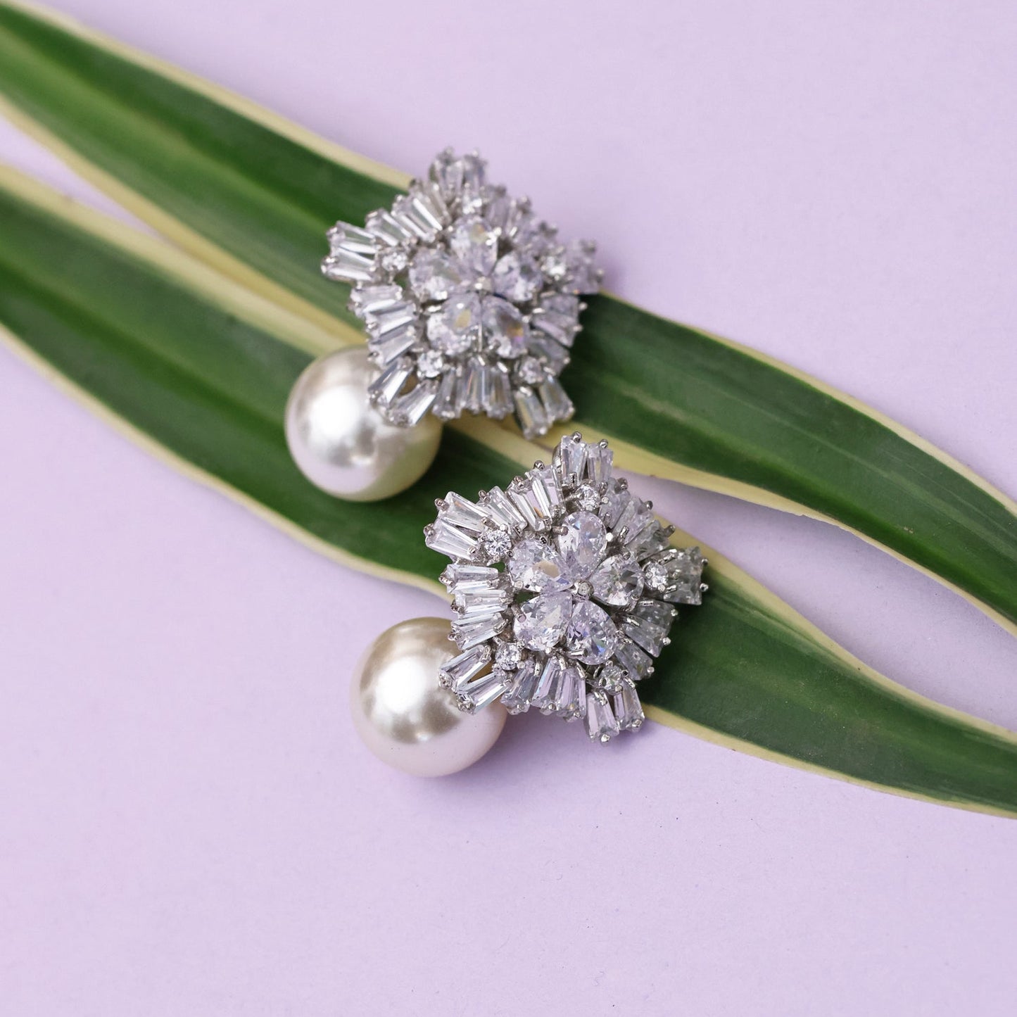 Pankti Pearl Stud Earrings