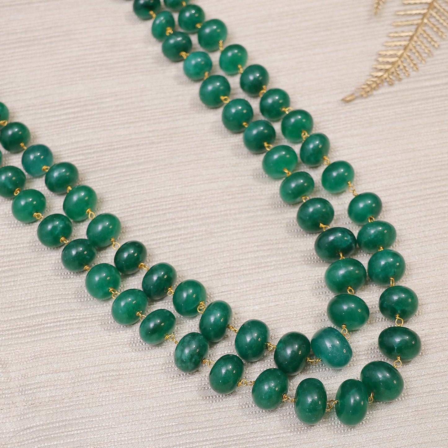 Pankti Emerald Toned Necklace