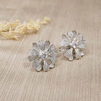 Flora Zirconia Earrings