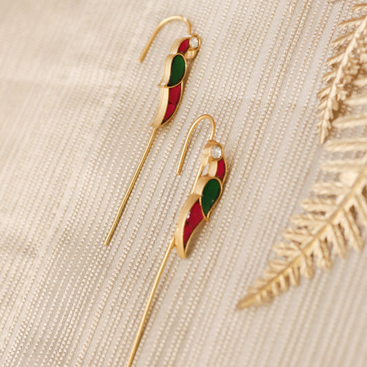 Birdy Needle Earrings