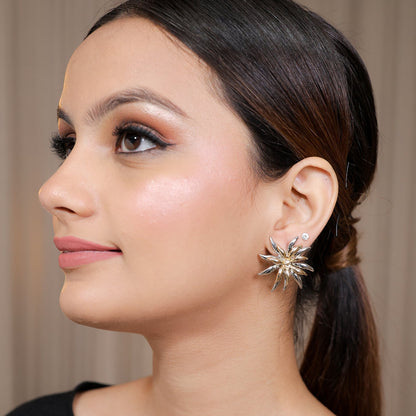 Neene Stainless Steel Modern Earrings