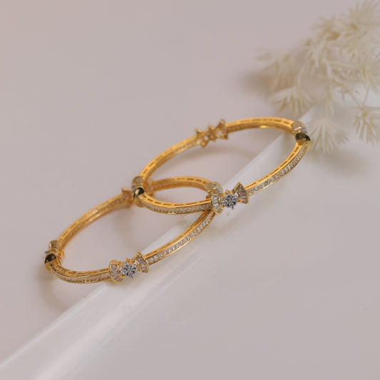 Nikita Zirconia Bangles
