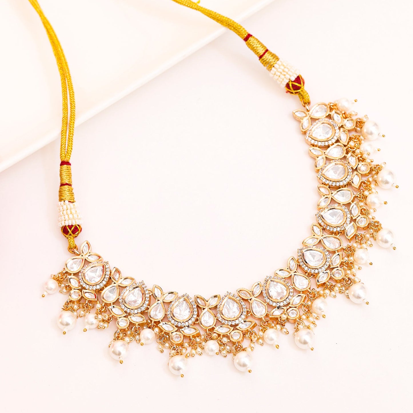 Pritha Polki Necklace Set