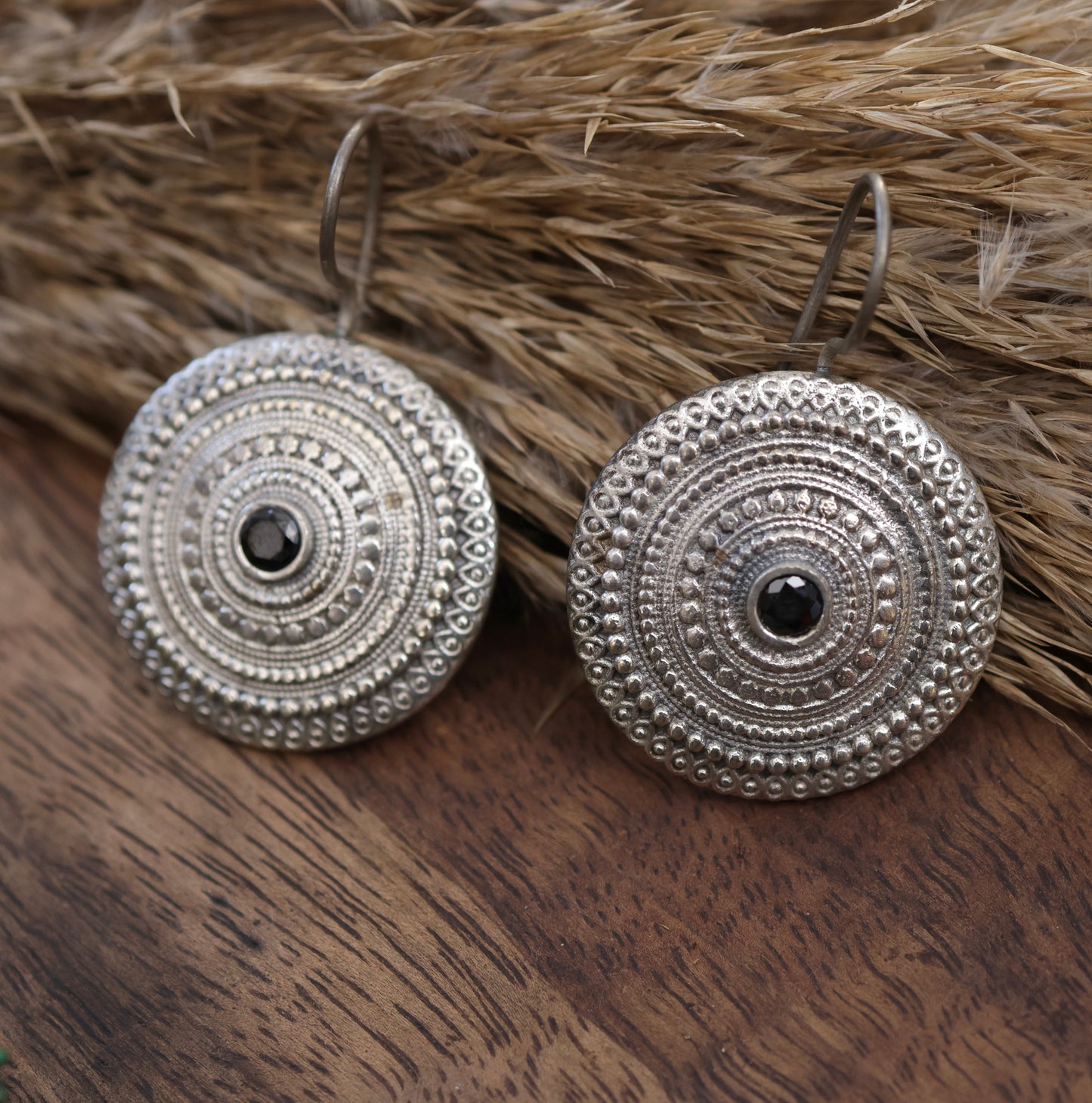 Maha Oxidised Earrings