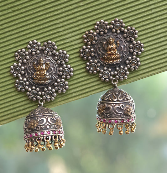 Rimsha Oxidised Earrings