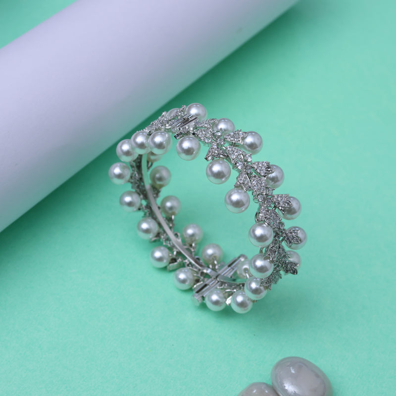Zirconia Pearl Bracelet