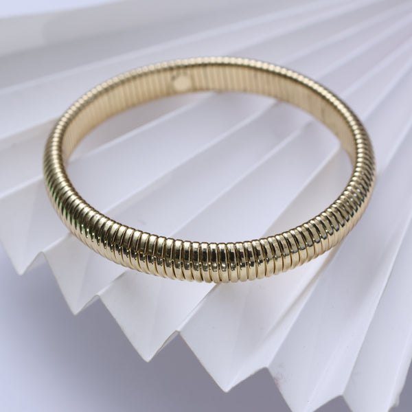 Modern Gold Toned Bracelet