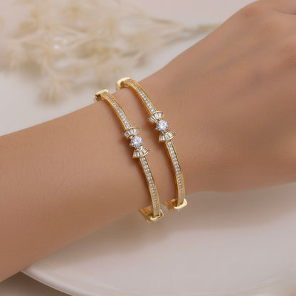 Nikita Zirconia Bangles