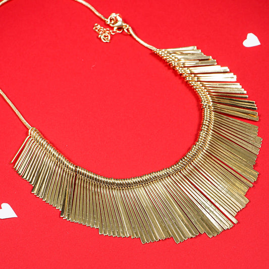 Gold Aura Modern Necklace