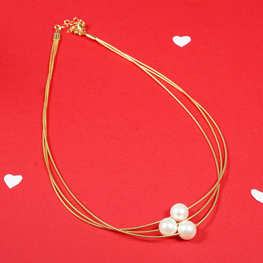 Pearl Layered Necklace