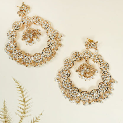 Pearl Jadau Earrings