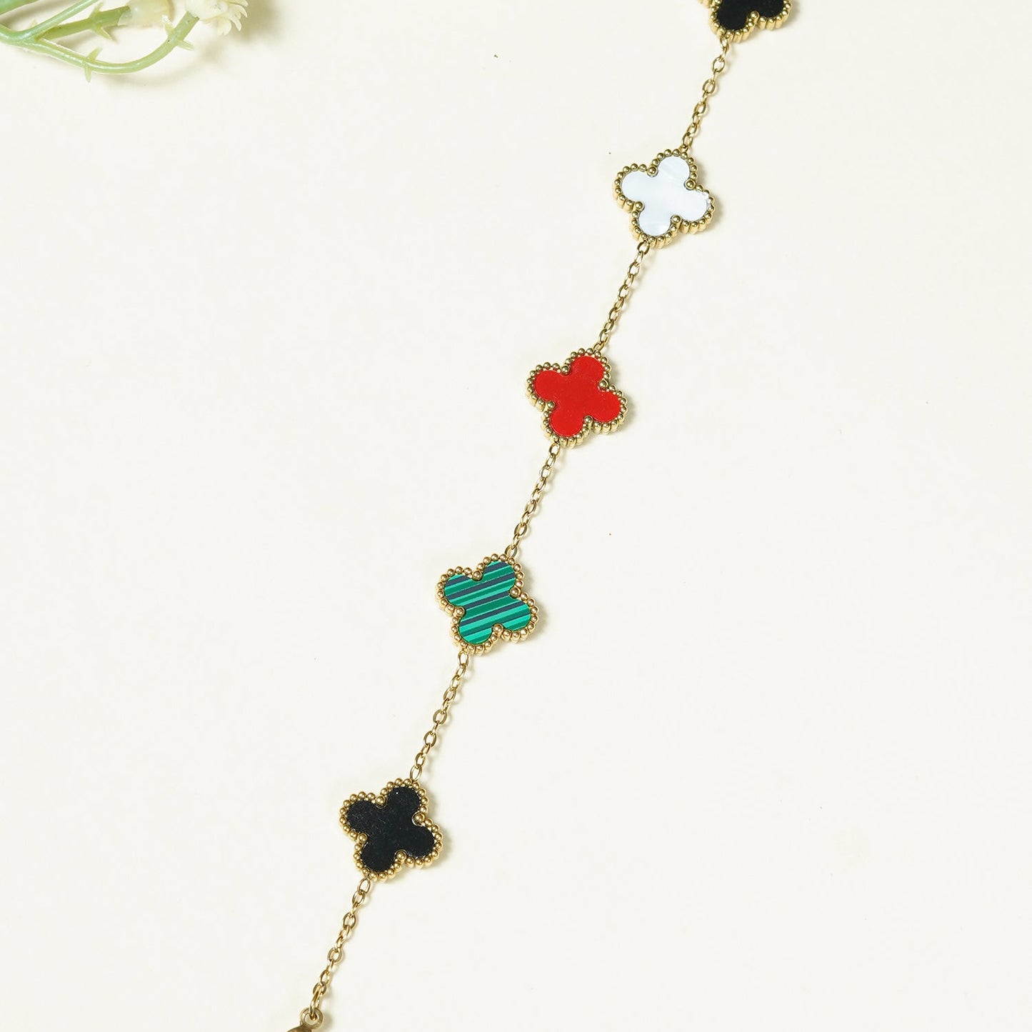 Multi Toned Tennis Bracelet