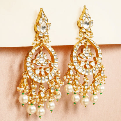 Savitha Tradional Chandbali Earrings