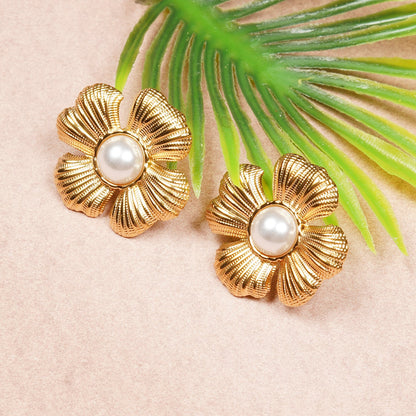 Antique Floret Stud Earrings