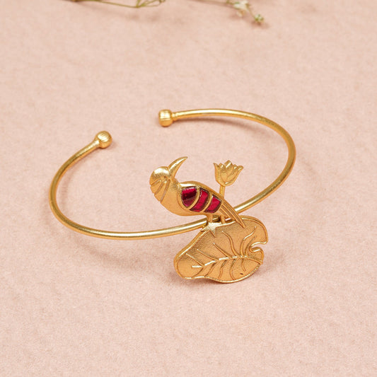 Ruby Toned Adjustable Bracelet