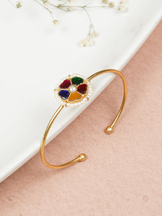 Multi Toned Adjustable Bracelet