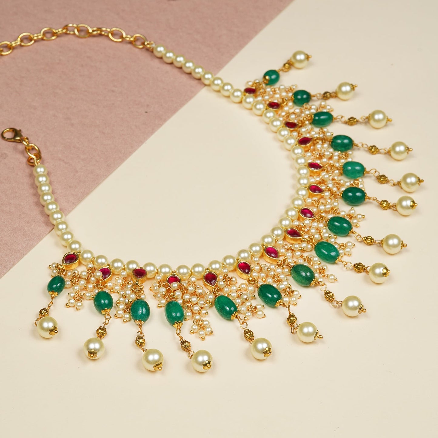 Multicoloured Choker Necklace