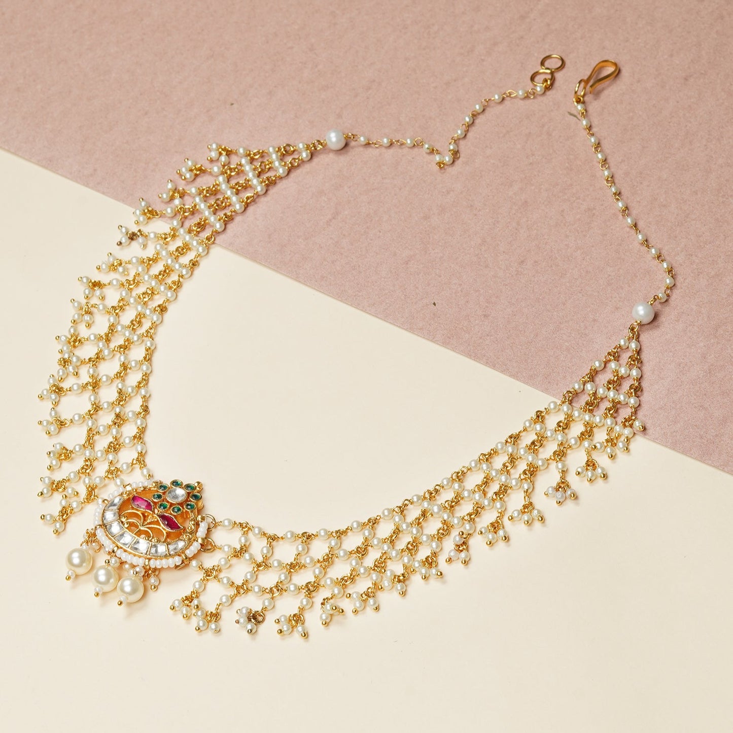 Sumaya Kundan Necklace Set