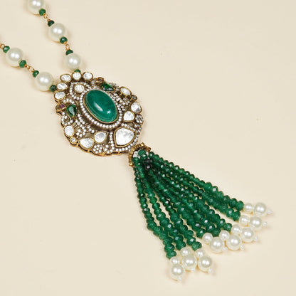 Victorian Drop Tassel Necklace