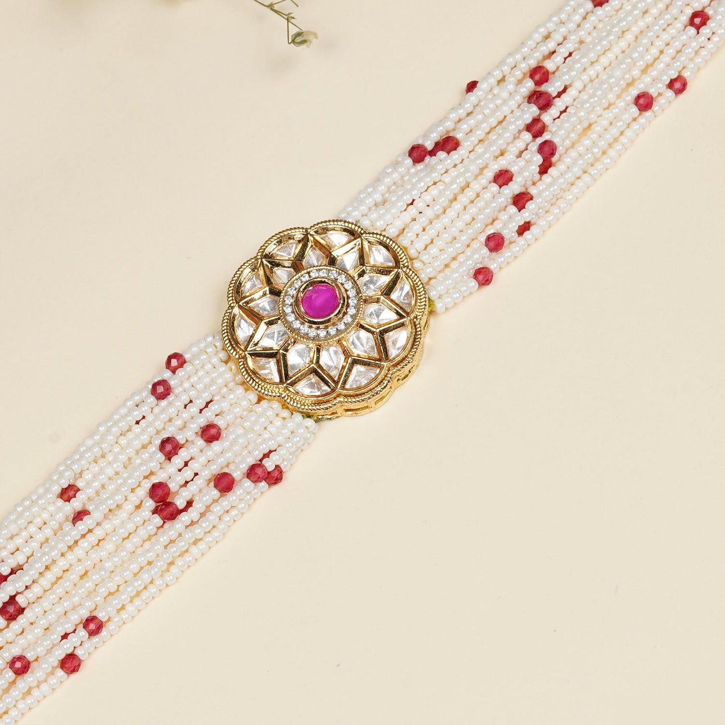 Masaba Ruby Coloured Necklace