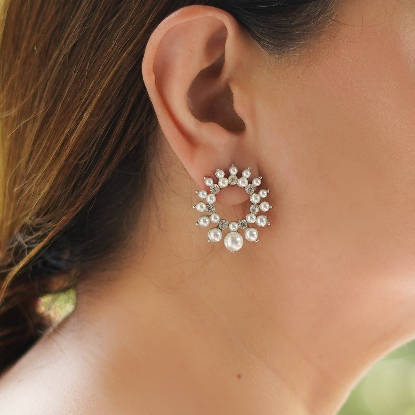 Pearl Studded Earrings