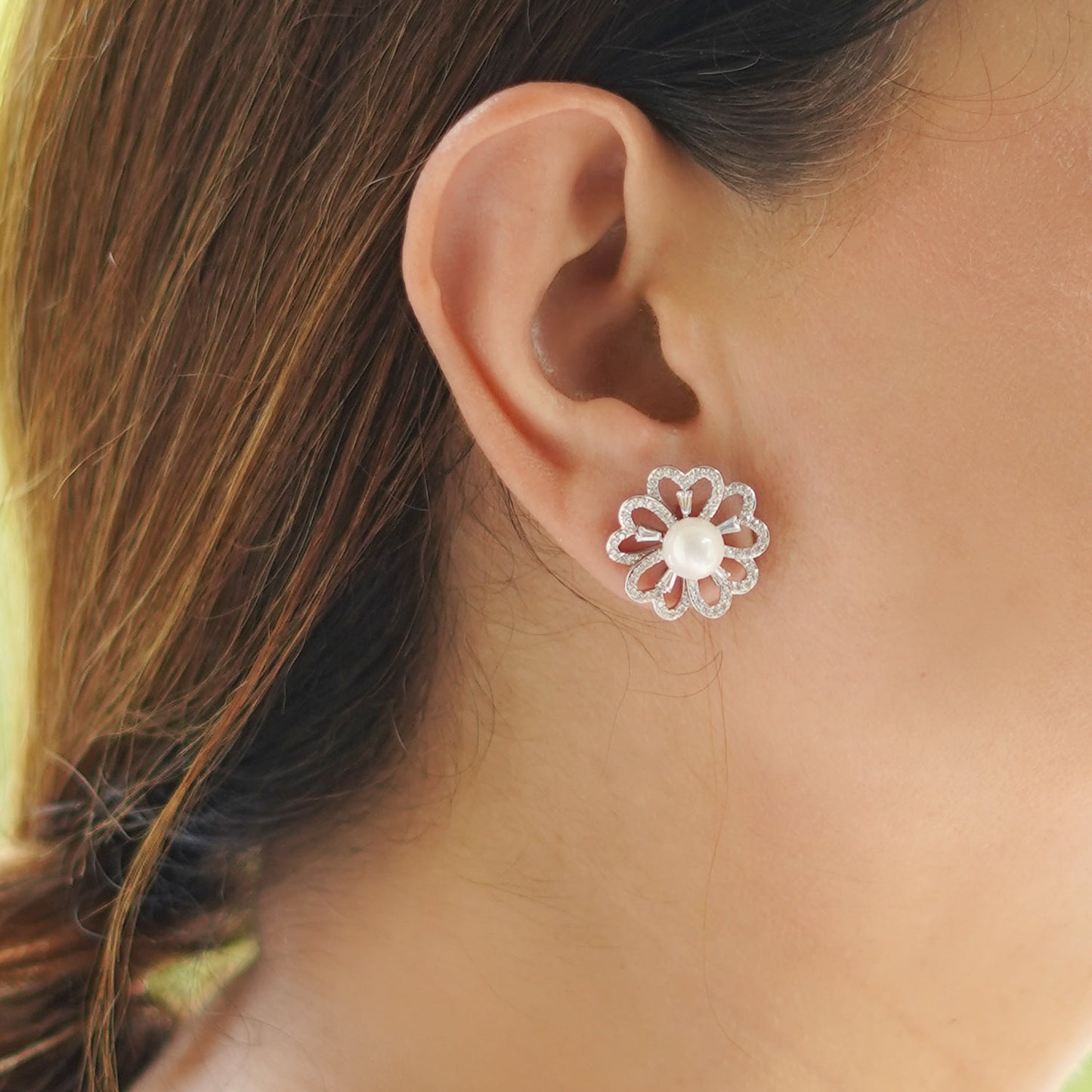 Pearl Floret Earrings