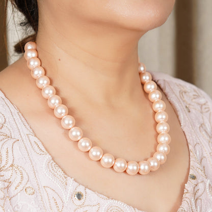 Bhavya Pastel Pearl Necklace