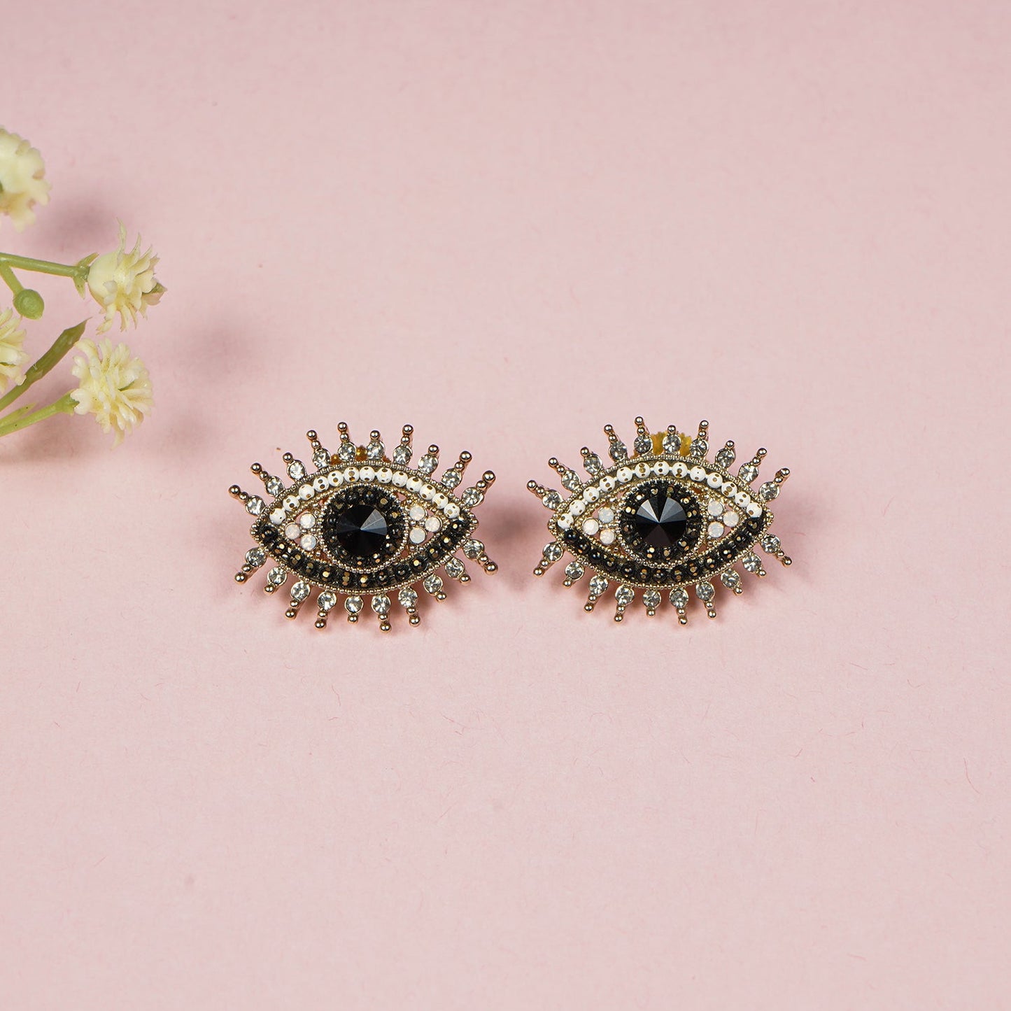 Evil Eye Stud Earrings