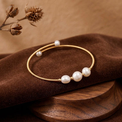 Triple Pearl Bracelet