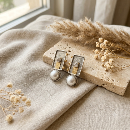 Sairaa modern earrings