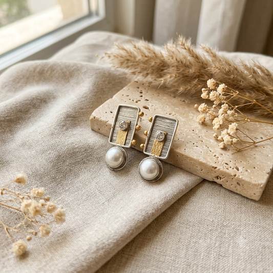 Sairaa modern earrings