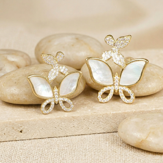 Butterfly Stud Earrings