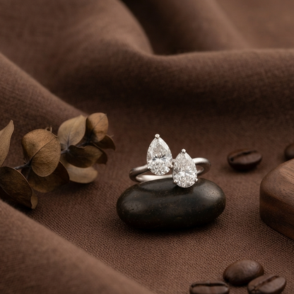 Toi Moi Zirconia Ring