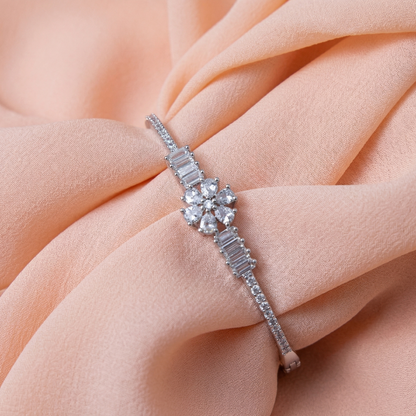 Flower Zirconia Bracelet