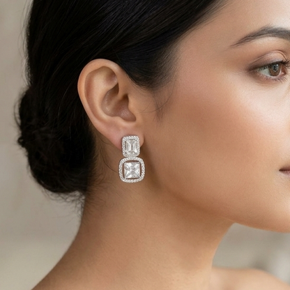 Kriti Zirconia Stud Earrings