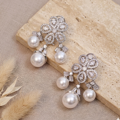 Florence Pearl Drop Earrings