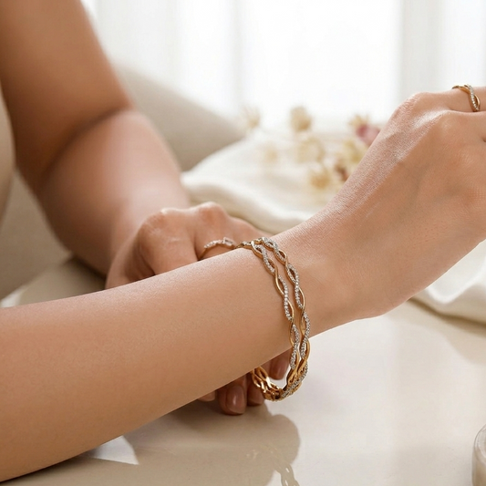 Lakshita Zirconia Bangles